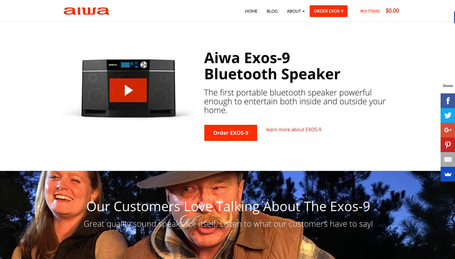 I reimagined the NEW Aiwa website with my photography, video, and copywriting.