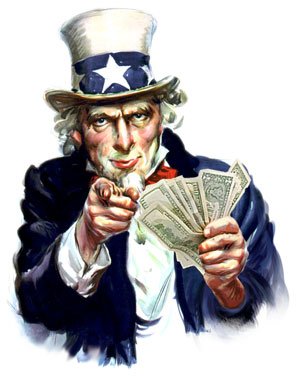 How do you get butts in the seats for a speaker series at a bustling trade show? A weird video starring a guy who's late for a date with Uncle Sam.
