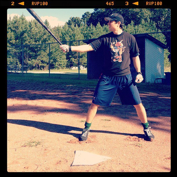 The Chicago Beast takes a round of bp.